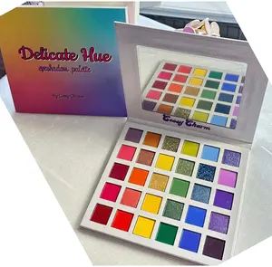 Delicate Hue Eyeshadow Palette, Makeup Cosmetic for Eye Makeup Looks