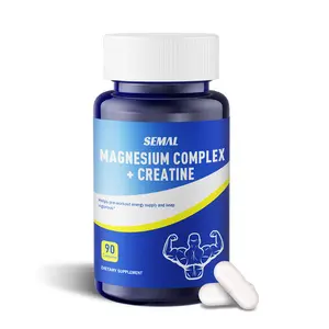 Semal  Triple  Magnesium Complex + Creatine Nutritional Supplement Capsules Fitness Optimum magnesium supplements-afs