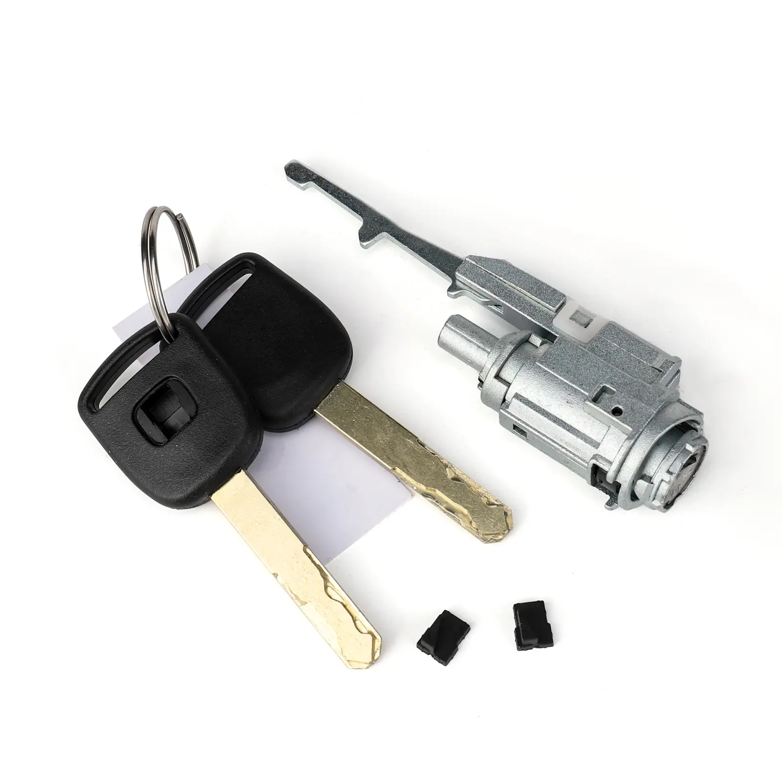 3mirrors Ignition Switch Lock Cylinder - Ignition Lock with 2 Keys, 2 x Key Caps, OE Part #06351-TE0-A11, Compatible with Honda Accord Civic CR-V CR-Z Element Fit Odyssey S2000 & Acura, Automotive Steering Security Accessory