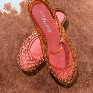 Jelly Mary Jane Flat Sandal