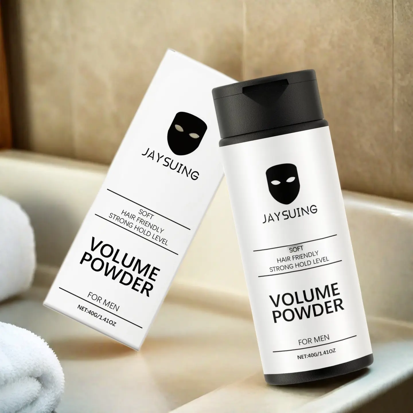Natural Hair Styling Powder with Long-Lasting Hold, Volumizing & Oil Control, Portable Hair Care Texturizing Powder for Refreshing Full-Looking, Hair Volume Powder, Styling Texture Powder