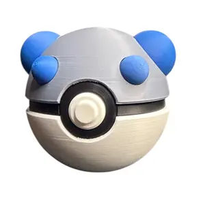 Heavy Ball - Inspired 3D Printed Poke Ball Collectible