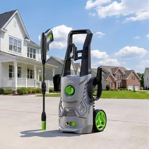 2600 PSI Electric Pressure Washer 2.6 GPM with Foam Cannon, Portable Power Cleaner for Cars, Patios, Driveways & Outdoor Cleaning, fathersdaygift