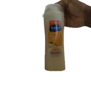 Moisturizing Suave Body Wash Milk and Honey Splash - Body Care Soap for Soft and Smooth Skin