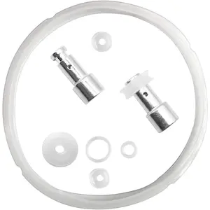 Sealing Ring Clear +  Cookers Gasket +   Floater and Sealer for 5/6 Quart Models