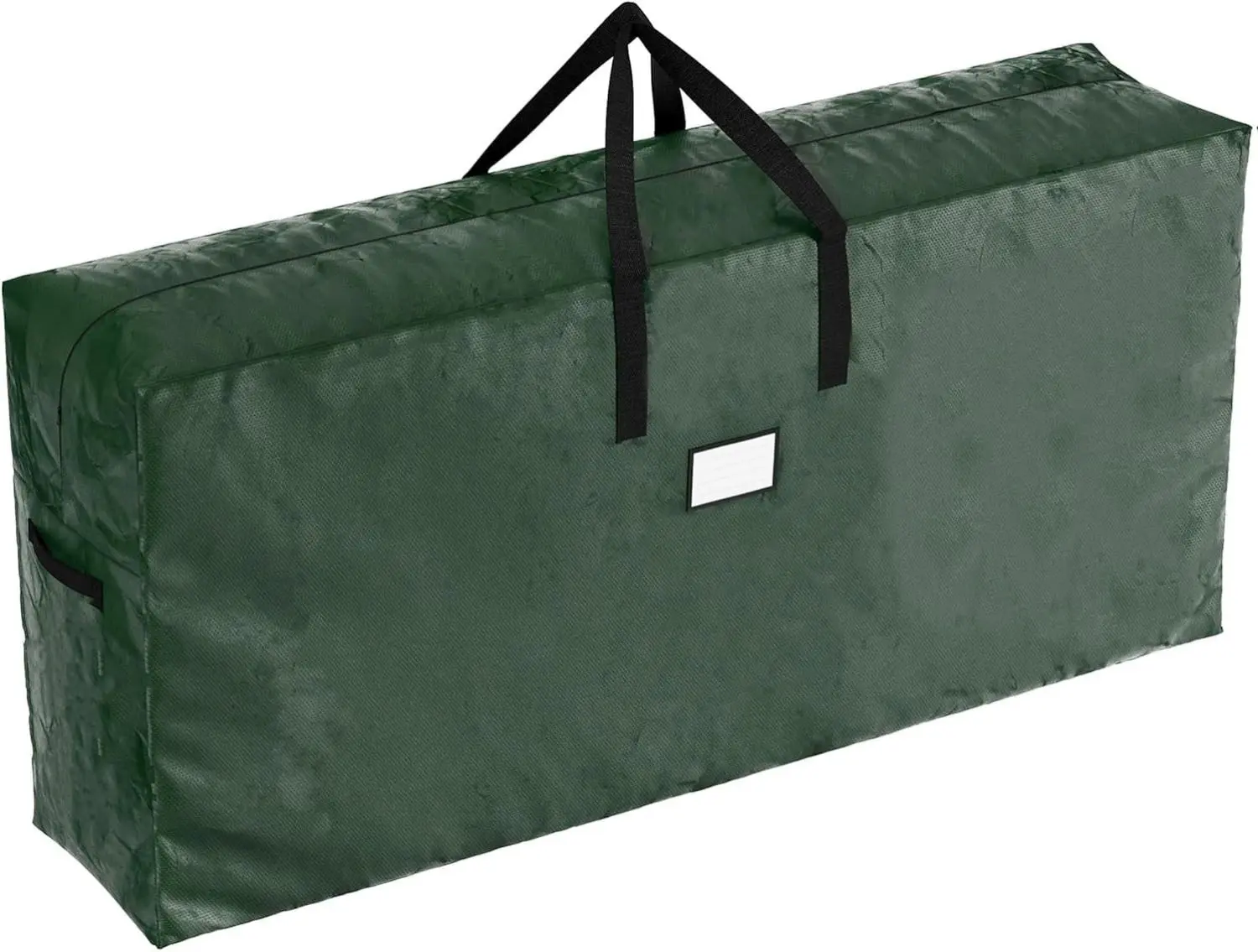 [New Deal] 9FT Disassembled Artificial Christmas Tree Storage Bag, Nylon Waterproof Heavy-Duty Home Organizer with Zip for Seasonal Decor Storage (Green)