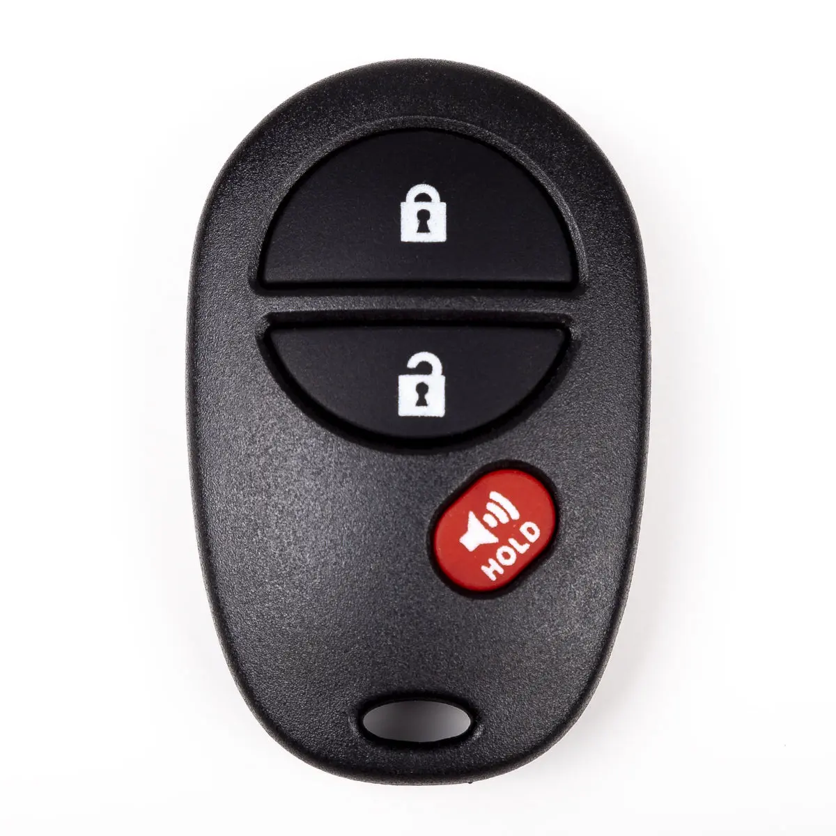 3-Button Keyless Entry Fob Car Key Accessory for 2007 Toyota Tacoma - FCC# GQ43VT20T, 315 MHz, Panic Button, Key Lock Function