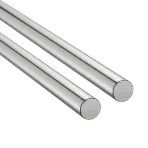 VEVOR 2PCS Linear Motion Rod, 25 mm x 1000 mm (0.98 x 39.4 in), SFC25 Carbon Steel Linear Rod Shaft, Anti Rust and High Precision, High Hardness Shaft, for Cutting Grinding Milling Drilling Machine