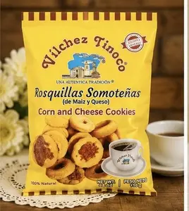Rosquillas Somoteñas Vilchez Tinoco Mixtas  - Traditional Nicaraguan Corn and Cheese Snacks - Crunchy and Fresh - Ideal for Sharing - Nata