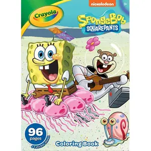 96-Page Coloring Book, SpongeBob