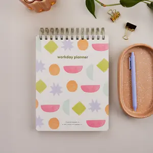 Bright Shapes Daily Planner for Work – The Workday Planner