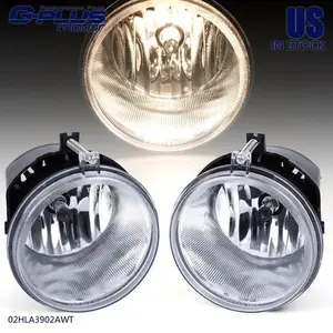 FIT FOR JEEP COMMANDER 06 07 08 09 10 BUMPER FOG LIGHTS CLEAR LENS REPLACEMENT