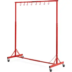 Newly Upgraded!VEVOR Painting Rack Adjustable Paint Hanger 8 Hooks Auto Body Painting Stand Newly Upgraded!VEVOR Painting Rack Adjustable Paint Hanger 8 Hooks Auto Body Painting Stand