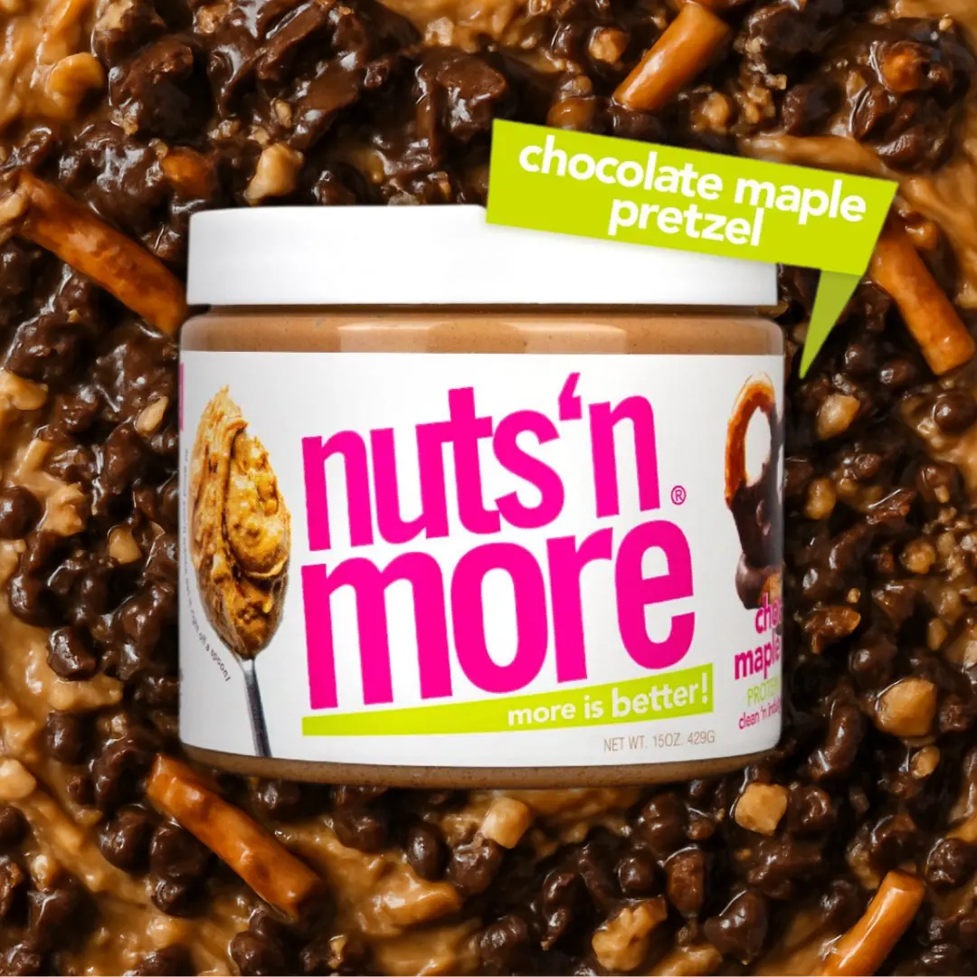 Chocolate Maple Pretzel High Protein Peanut Butter Spread