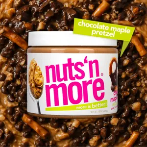 Chocolate Maple Pretzel High Protein Peanut Butter Spread