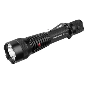 PowerTac Huntsman XLT | 1250LM Hunting Light  1000M Throw, 45mm Head | Whisper-Quiet Tail Switch Won't Spook Game | Mag + USB Dual Charging