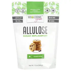 Wholesome Yum Allulose Sugar Replacement, Granulated, 12 oz (340 g) Wholesome Yum Allulose Sugar Replacement, Granulated, 12 oz (340 g)