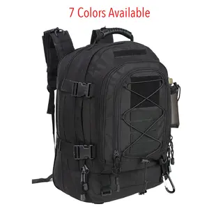 Expandable 40-64L Military Tactical Backpack 3 Day Bag For Hiking Gym Sport Camping