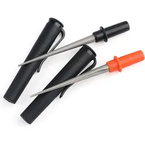 4.5" Tapered   Sharpener Rod with Fish Hook, Gut Hook and  Sharpener, Grit 320/600, 2 Packs with Fine and Coarse grits, Easy to Carry, Serrated  sharpener