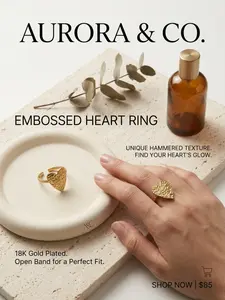 1pcs Sculptural Two-Finger Open Ring, Double Finger Ring, Minimalist Smooth Line Design, 14k Ergonomic Personal Jewelry, Unique Fashion Accessory