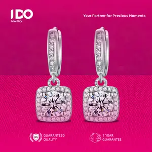 [Crazy Sale] FS-E01 Earring Women Accessories Elegant Beautiful Luxury Aesthetic Jewelry I DO Adjustable Beautiful and Luxurious Wedding Couple Official E01