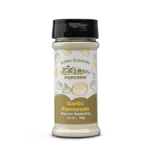 Amish Country Popcorn Season Garlic Parmesan, 4.8 oz.