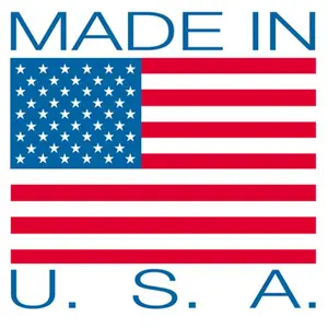 Box Partners  4 in. x 4 in.- Made in U.S.A. in. Labels, Patriotic, U.s. Makers