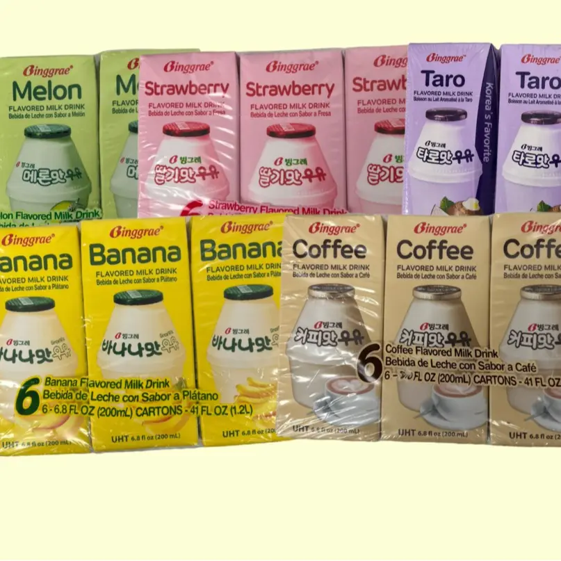 Binggrae Flavored-Milk Drinks Binggrae Flavored-Milk Drinks