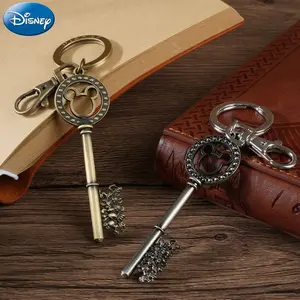 Disney Official Mickey Minnie Keychain Charm, & Silver Color Design, Perfect Gift for Friends, Ideal for Everyday Use