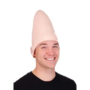 Adult Cone Alien Head Costume Accessory
