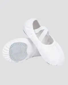 Kids Stretch Canvas Split Sole Ballet Shoes