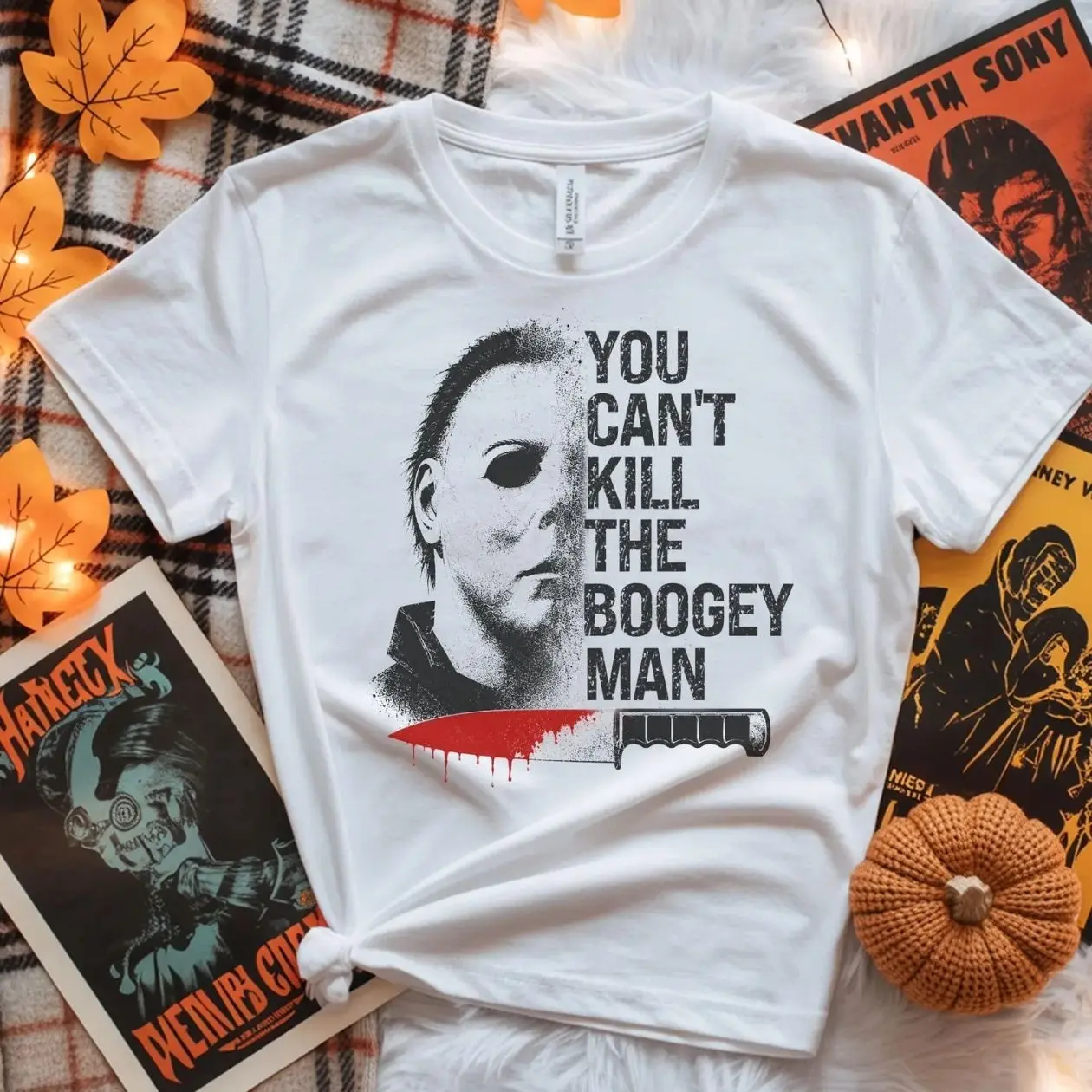 Michael Myers Boogeyman Shirt, Horror Movie Fan Tee N51