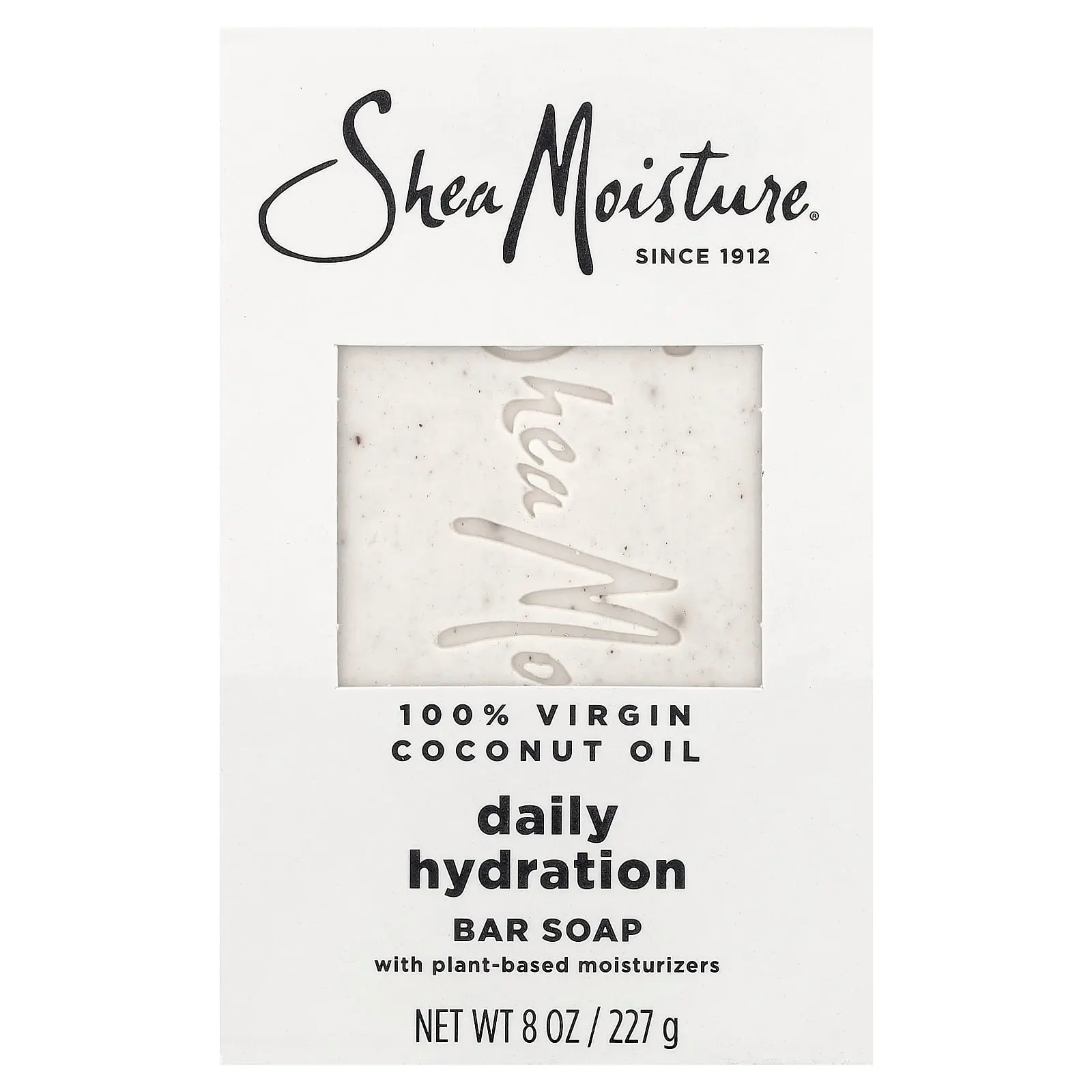 SheaMoisture Daily Hydration Bar Soap, 100% Virgin Coconut Oil, 8 oz (227 g) SheaMoisture Daily Hydration Bar Soap, 100% Virgin Coconut Oil, 8 oz (227 g)