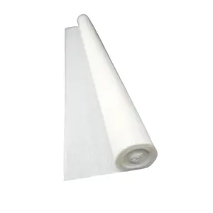 Italian Crepe Paper roll 90 gram - 350 BRIGHT WHITE