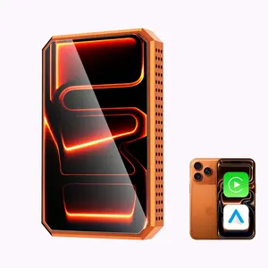 【SpringGlowUp】MAKASRI 4-in-1 Wireless CarPlay & Android Auto AI Box, Supports Netflix/YouTube/TikTok, Screen Mirroring, Plug & Play, For Factory Wired CarPlay Vehicles