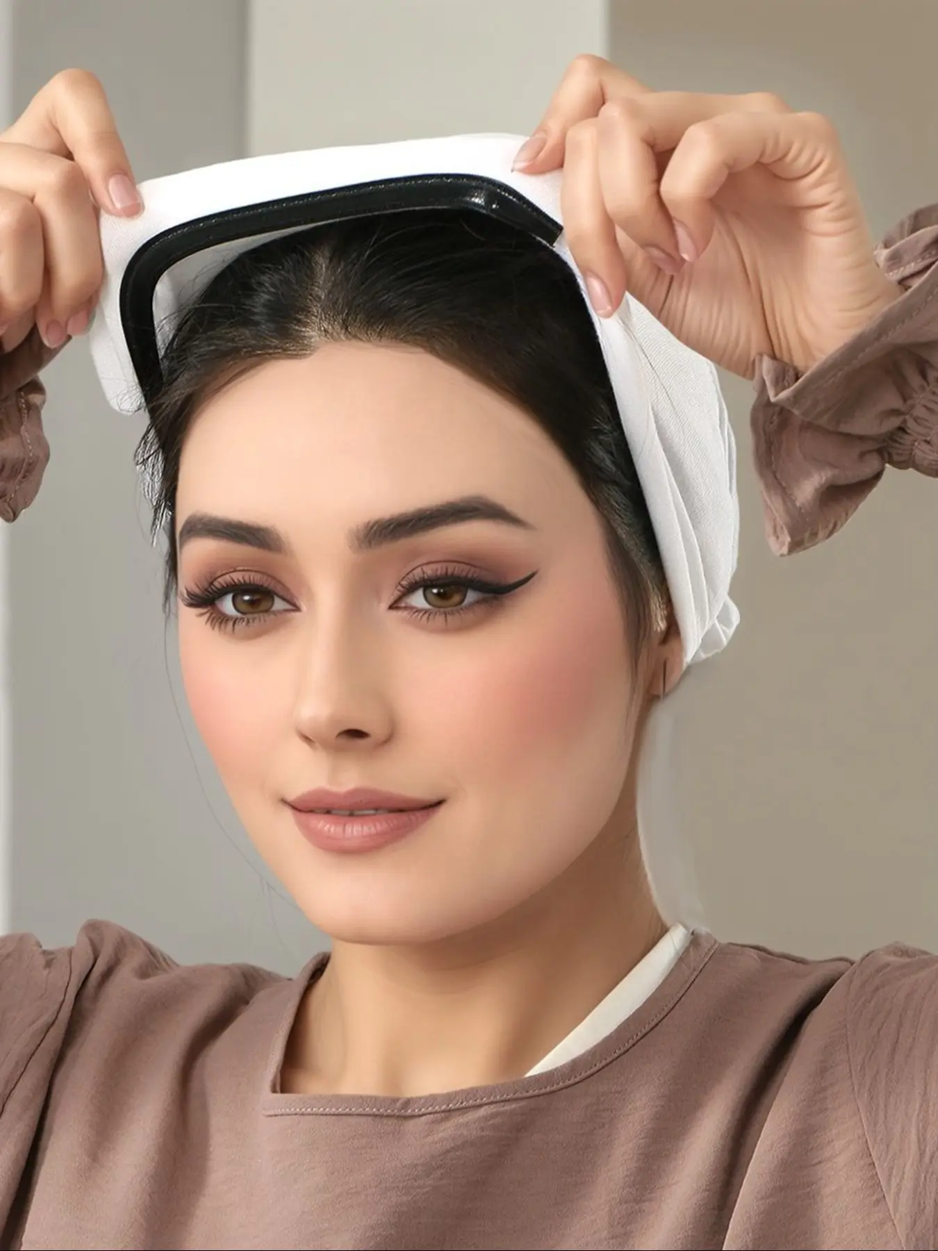 Women's Modal Jersey Hijab Turban Inner Cap, Hijab Undercap, Soft Breathable Anti-Slip Design, Plain Style Modesty Daily Wear Headwear for Muslim Women