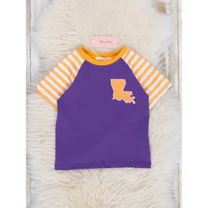 LA Purple Striped Shirt