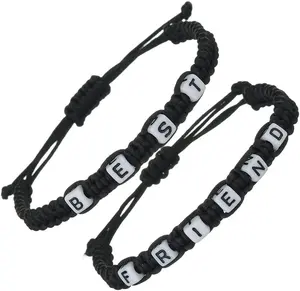 Friend Bracelet Matching Couples  for 2 Cord Bracelet Distance Friendship String Wristband