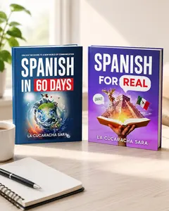 Spanish in 60 Days Paperback Workbook – Beginner Spanish Language Learning Book with Grammar, Phrases & Conversation Practice
