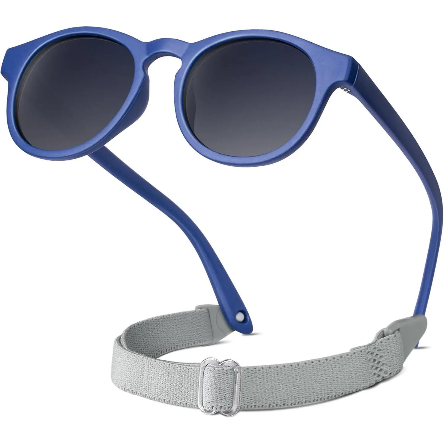 KF5-SGL30 Baby Wrap Kids' Sunglasses - Soft Frame, Secure Strap, UV400 UV Protection for 0-24 Months Infants, Children's Eyewear Accessories, Baby Glasses RBK070, Kid Sunglasses, Newborns, Infant Safety, Soft Tpe