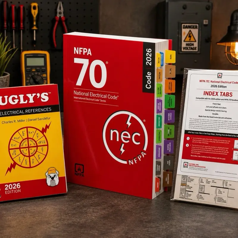2026 Edition NFPA 70 National Electrical Code Spiral Soft Cover Book with Index Tabs, Comprehensive Rules Reference for Industrial & Commercial Engineers, Easy-to-Use Guide for Navigating Technology Challenges, Essential for Inspectors