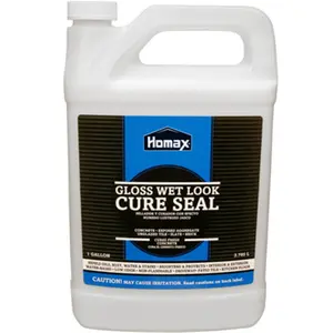 212 MAIN 0613 1-Gal Concrete Cure Seal, Durable Sealant for Brick, Slate, Exposed Aggregate Surfaces, Creates Gloss Wet Look for Car Washing & Maintenance Paint Care