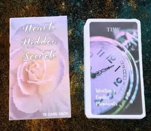 Hearts Hidden Secrets Oracle Deck - 78-Card Twin Flame & Situations Message Set