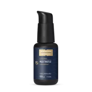 Quicksilver Scientific Nanoemulsified Milk Thistle - Silymarin Liquid with Liposome Delivery System - Immune, Detox + Liver Cleanse Support