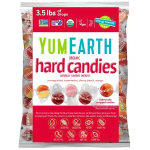 YumEarth Organic Hard Candies, Assorted, 3.5 lbs (1,588 g)
