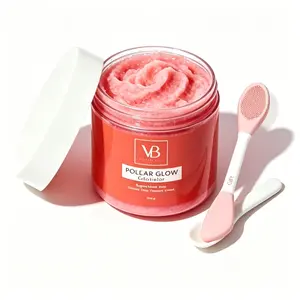 VB Azucar Glow Exfoliant & Brightening SugarScrub  Hydrating Facial Cleanser for SmoothSkin Natural Exfoliants Improve TextureAppearance 100g