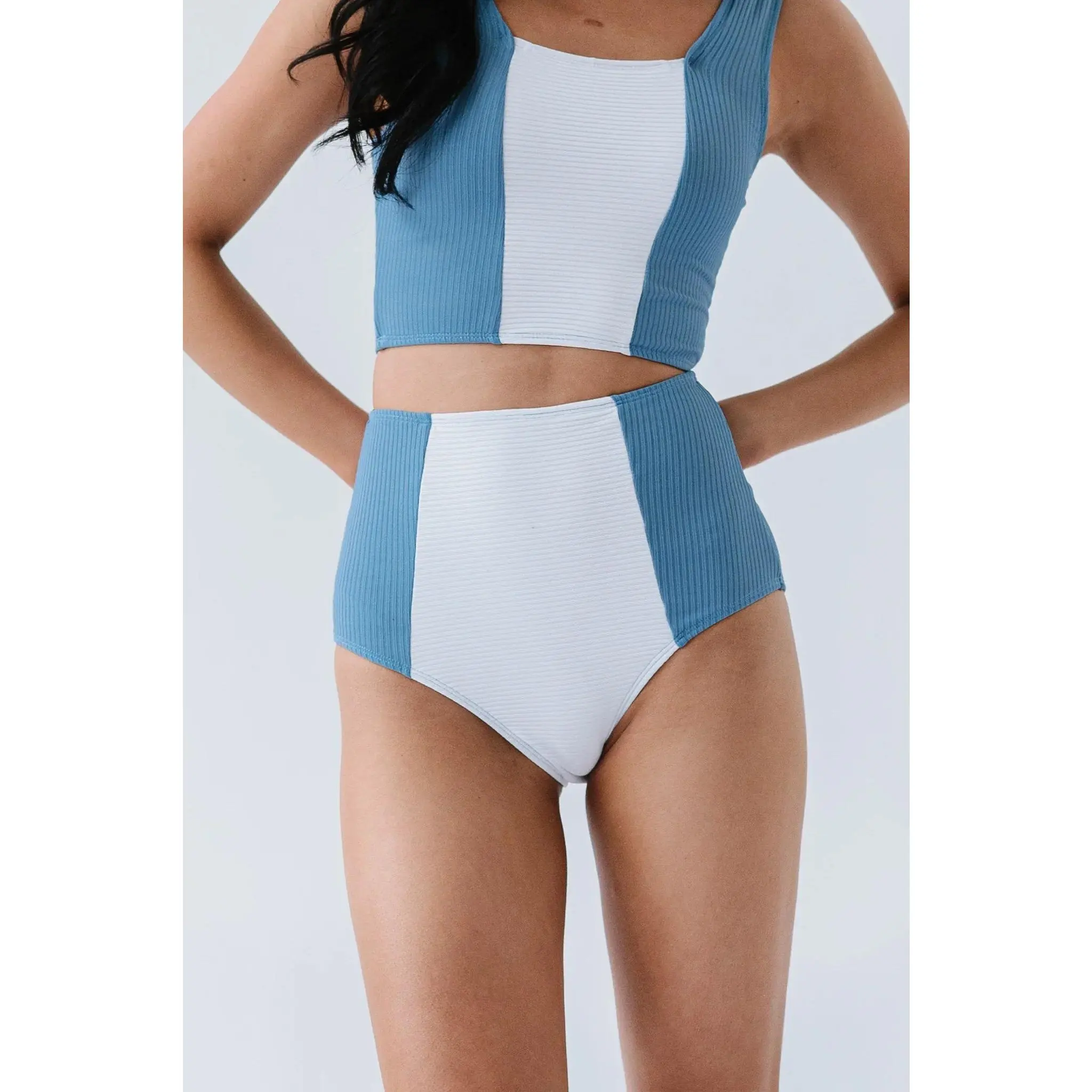 Island Colorblock Bottom | Surface Blue - Bottom Only