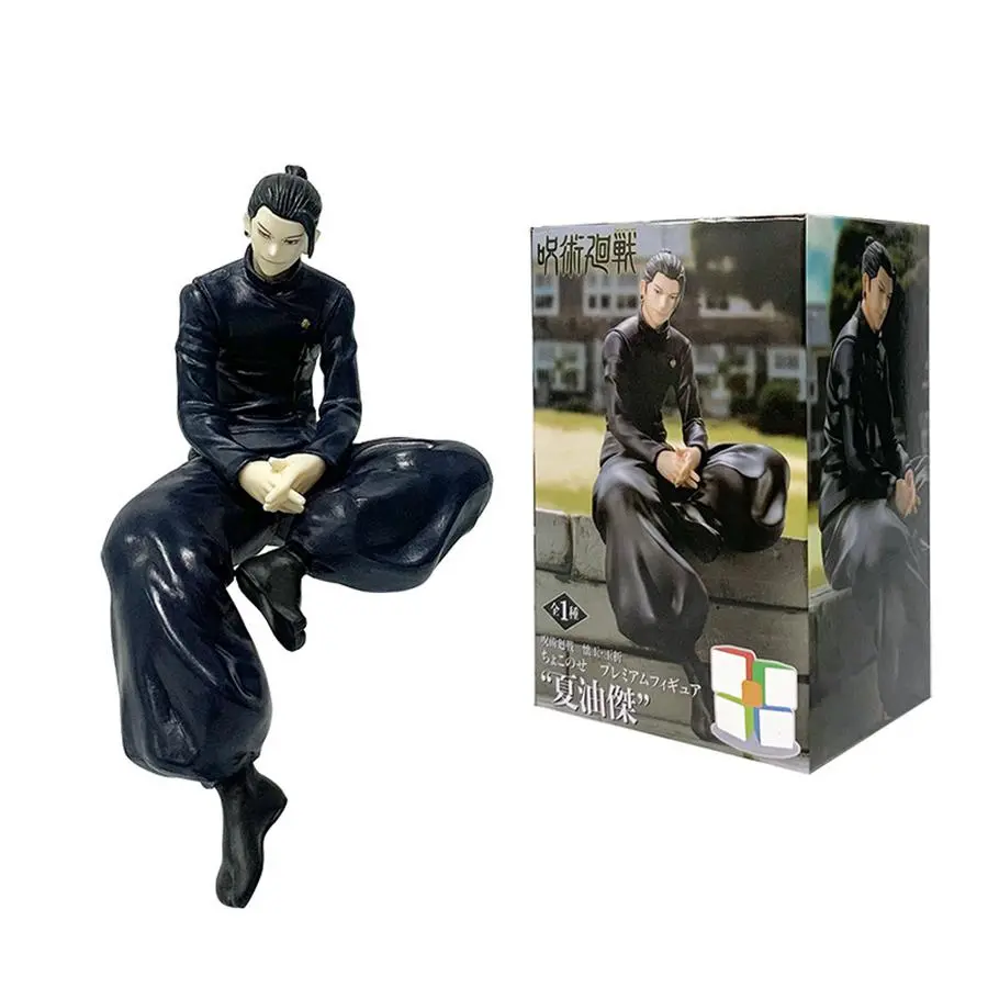 13.5cm Japanese Anime Jujutsu Kaisen Figure, High-Grade PVC+ABS Unisex Satoru Gojo/Geto Suguru (Geto Suguru with Box Option), Heat-Resistant Noodle Stopper Toy for 12 Years Above Adult Collection (Satoru Gojo No Box, Regular Cleaning Recommended)
