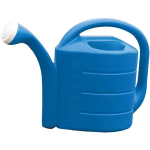 Root & Vessel Deluxe UV-Resistant Plastic Watering Can, 2 Gallons