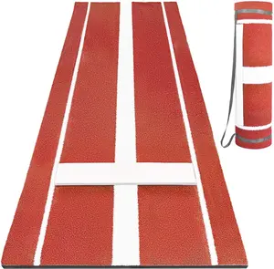 10x3 ft Softball Pitching Mat with Mound - Antifade Turf, Antislip Foam Backing - Fastpitch Equipment for Softball and Baseball Pitchers Practice tools gadgets garden Waterproof Sports Action Outdoor adjustable